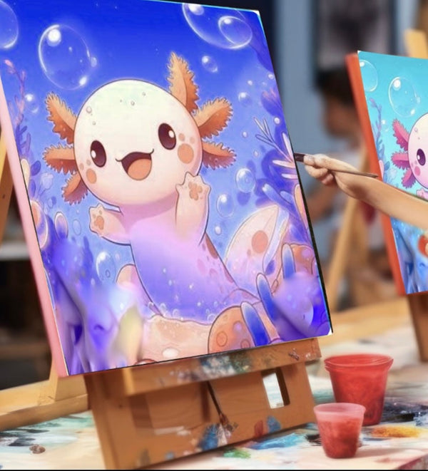 Axolotl Workshop 7th Oct TUESDAY 5-12yo 🟡