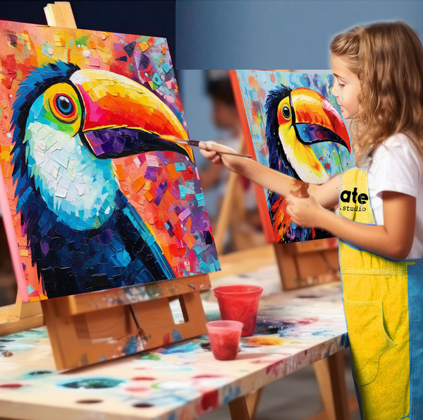 "Toucan"🎨 28 Jan Wednesday 10am-12pm