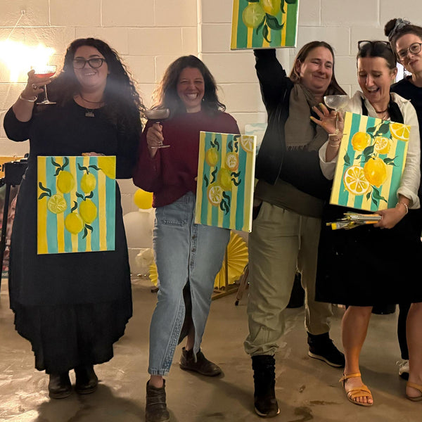 Create & Sip : 🍋 “Zesty Besty” August 14th