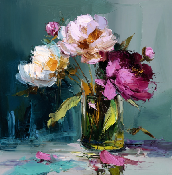 Bloom Where You Are - Loose Floral Painting 🌸 Thursday 30th October, 6–8 PM