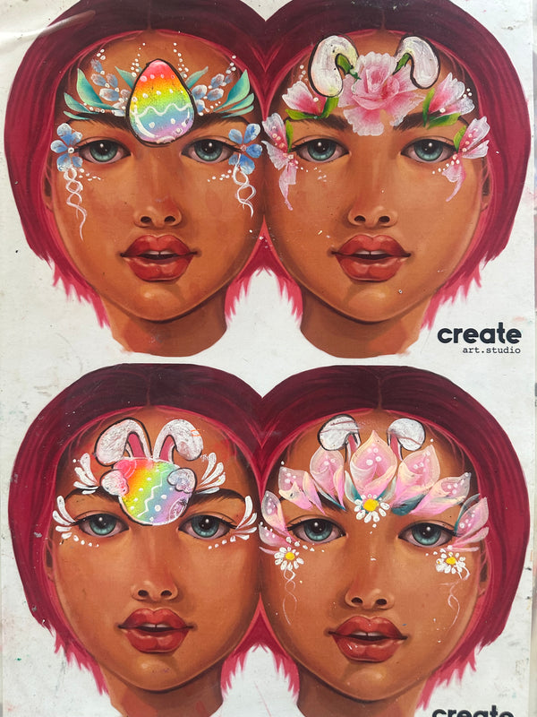 Facepaint Academy "Bunny"🐰🌷| Wed 8 Apr | 10am–12pm