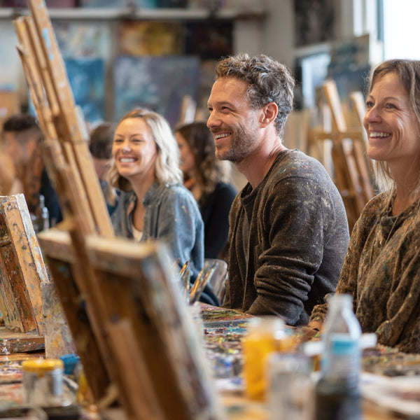 Anu Painting session with friends🎨