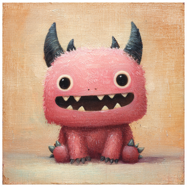 Cute Monster 🎨 | Thu 9 Apr | 1–3pm | Acrylic on canvas