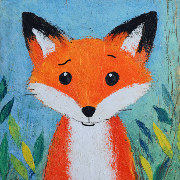 Fox 🦊 | Thu 16 Apr | 1–3pm | Acrylic on canvas