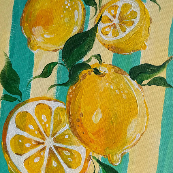 Create & Sip : 🍋 Lemon Life (August 14th)