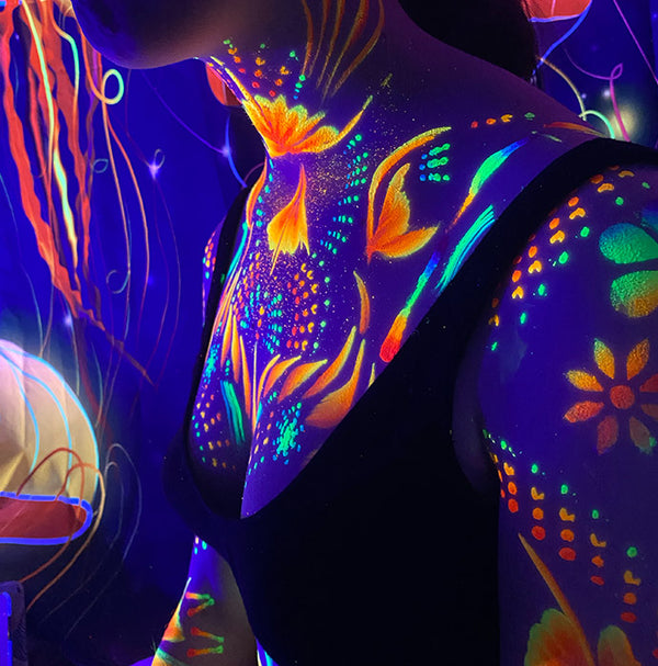 Package👩🏻‍🎤"Glow Up" UV Party